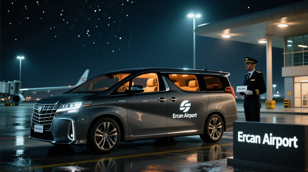 Ercan Havalimanı 7/24 transfer hizmeti