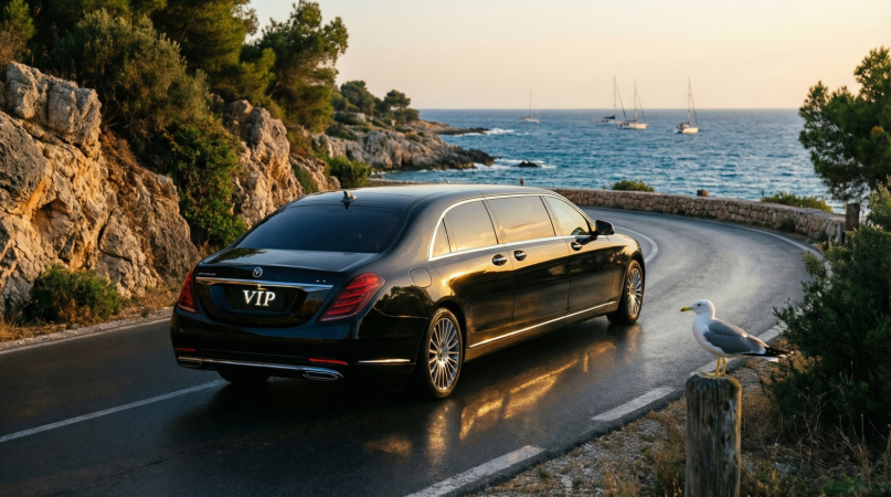 Ercan dan Girne transfer için VIP araç seçeneği