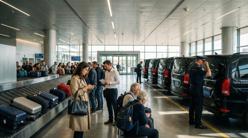 Paphos havalimanından KKTC’ye özel transfer hizmeti